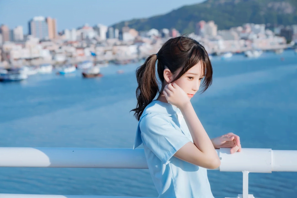 图片[5]-桜桃画 Vol.125 桜桃画 蔚蓝（265MB-33P）-EB图库