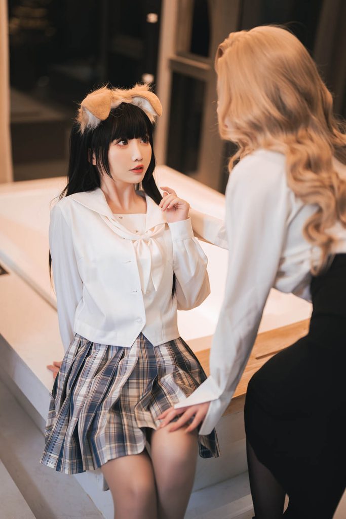 rioko凉凉子 面饼仙儿 女上司组合版-EB图库